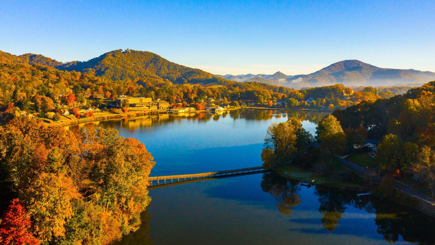 Lake Junaluska and the North Carolina mountains